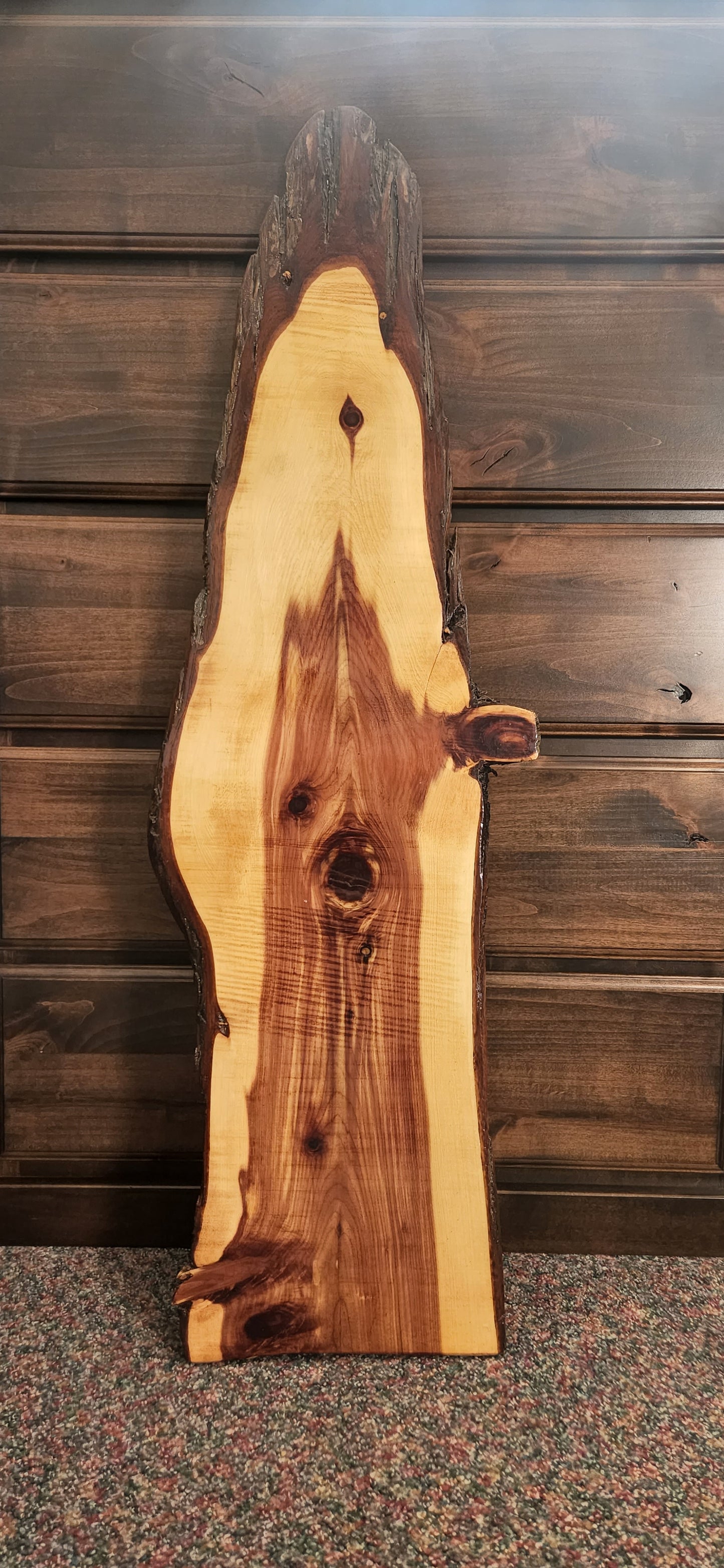 Red cedar plank