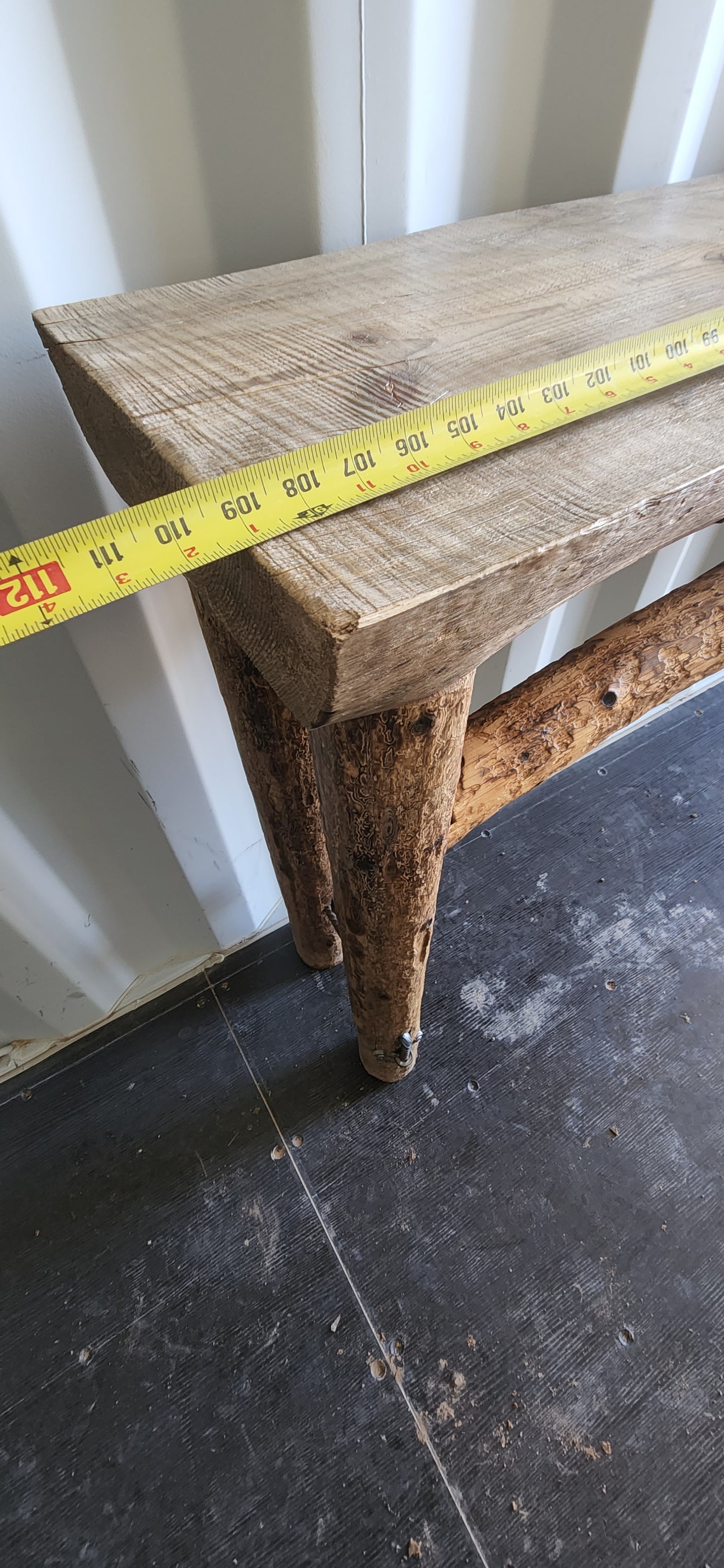 Rustic Live Edge Table