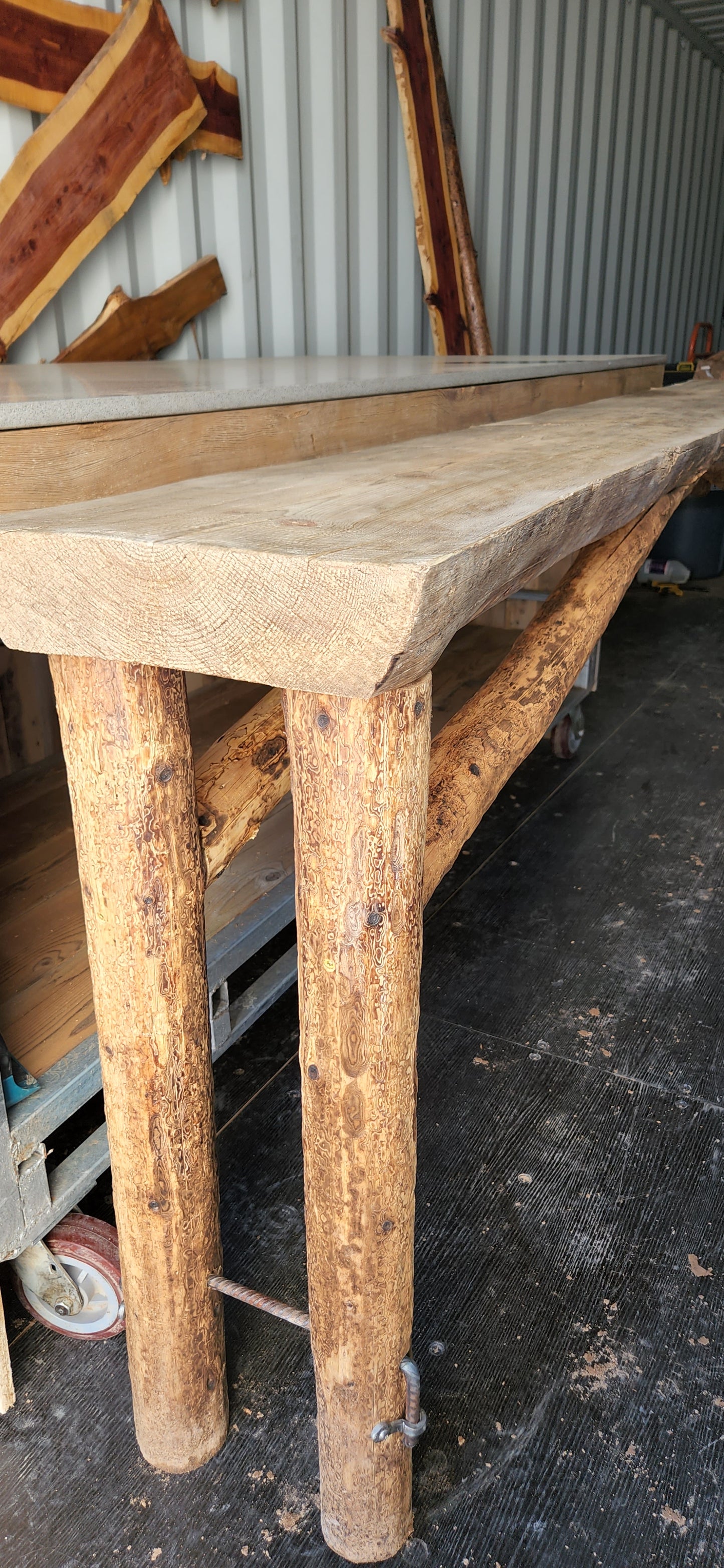 Rustic Live Edge Table